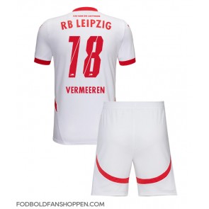 RB Leipzig Arthur Vermeeren #18 Hjemmebanetrøje Børn 2024-25 Kortærmet (+ Korte bukser)